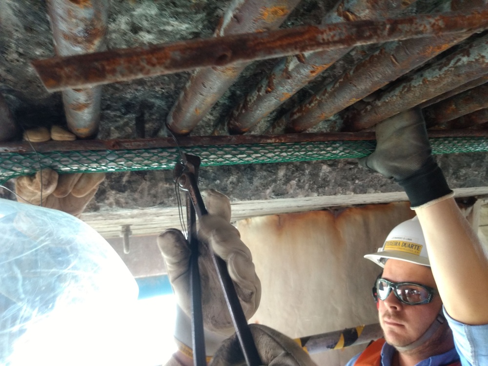Installation of Galvashield DAS F180 distributed galvanic anode system